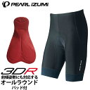 パールイズミ 自転車 パッド付 サイクルパンツ レーサーパンツ サイクルウェア コールドシェイドパンツ 220-3DR 吸汗速乾 od ‥