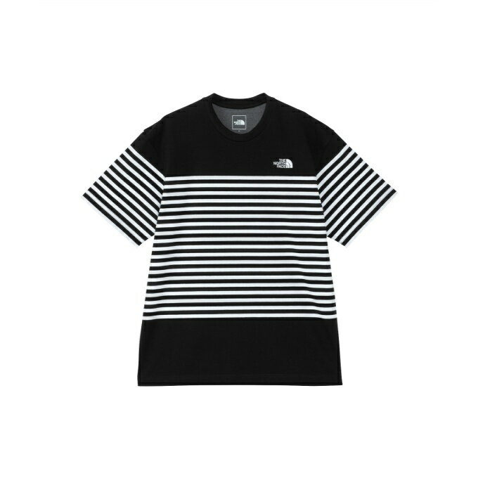 【メール便送料無料】ザ・ノース・フェイス Tシャツ 半袖 メンズ ショートスリーブパネルボーダーティー NT32406 K ノースフェイス THE NORTH FACE od