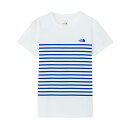 【メール便送料無料】ザ・ノース・フェイス Tシャツ 半袖 レディース ショートスリーブパネルボーダーティー S/S Panel Border Tee NTW32...