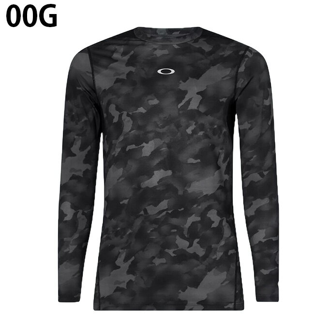 オークリー(OAKLEY) ゴルフ アンダーウェア 長袖 TECHNICAL BASE LAYER LS CREW 3.0 クルーネック FOA405087 【国内正規品】【2024年春夏モデル】