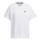 アディダス Tシャツ 半袖 レディース エッセンシャルズプラス ルーズフィット スモールロゴTシャツ ESSENTIALS+ JF1428 KVF87 adid...