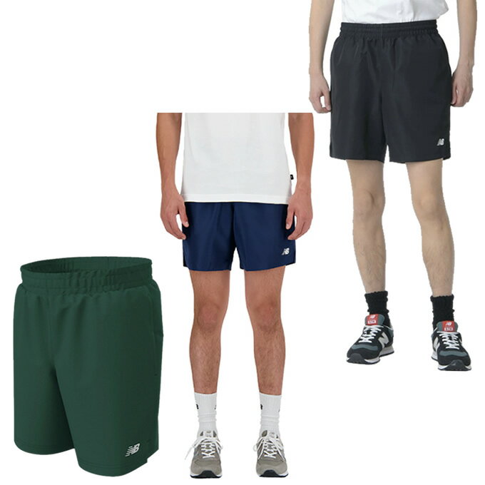 ニューバランス ハーフパンツ メンズ Sport Essentials ウーブンンショーツ 7インチ MS41501 new balance【メール便可】 od