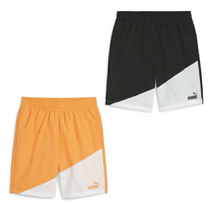 プーマ ハーフパンツ メンズ PUMA POWER カラーブロック 8 ウーブン ショーツ 681271 PUMA【メール便可】 od