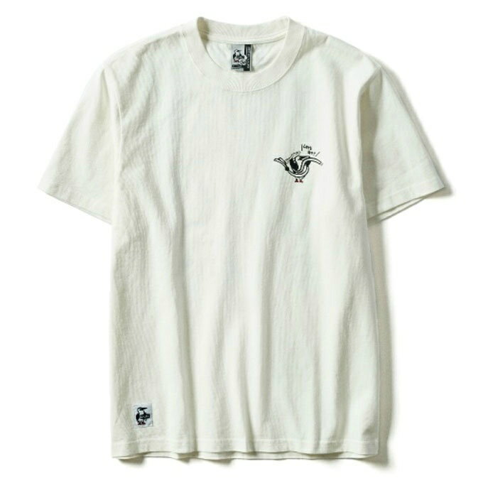 チャムス アウトドアウェア レディース チャムス Tシャツ 半袖 レディース Amida Lottery T-Shirt あみだくじ CH11-2416 White CHUMS 【メール便可】 od