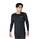 アンダーアーマー ゴルフ アンダーウェア 長袖 メンズ UA HG Fitted LS Crew NV 1384825-001 UNDER ARMOUR【メール...