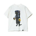 ゴースローキャラバン Go Slow Caravan Tシャツ 半袖 メンズ USA C フェス猫TEE 321910 000 od