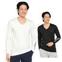 【メール便送料無料】キャロウェイ ゴルフ アンダーウェア 長袖 メンズ Vネックインナーシャツ C24932101 Callaway