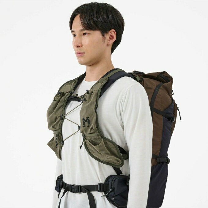 ミレー MILLET バッグパーツ メンズ レディース ウェアラブル ショルダー ポケット MIS0787 N3739