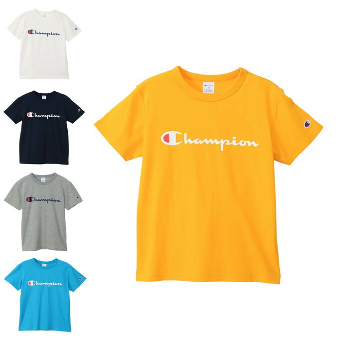 樂天商城 - 【メール便送料無料】チャンピオン Champion Tシャツ 半袖 ジュニア SHORT SLEEVE Tシャツ CK-Z302