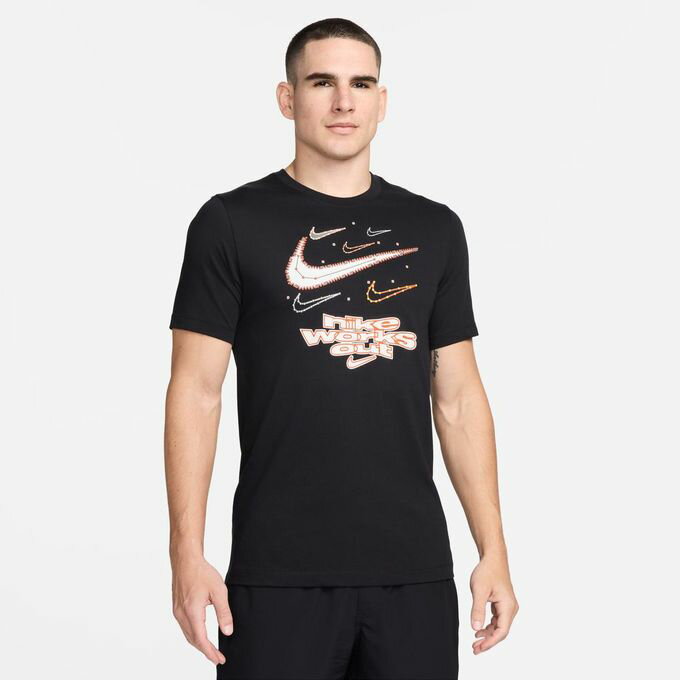 ナイキ Tシャツ 半袖 メンズ DF ITWORKSOUT 機能Tシャツ FV8373-010 NIKE【メール便可】 od