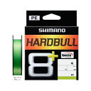 【メール便送料無料】シマノ(SHIMANO) ハードブル8+150m フレッシュグリーン 6号 PEライン HARDBULL8+150m‥