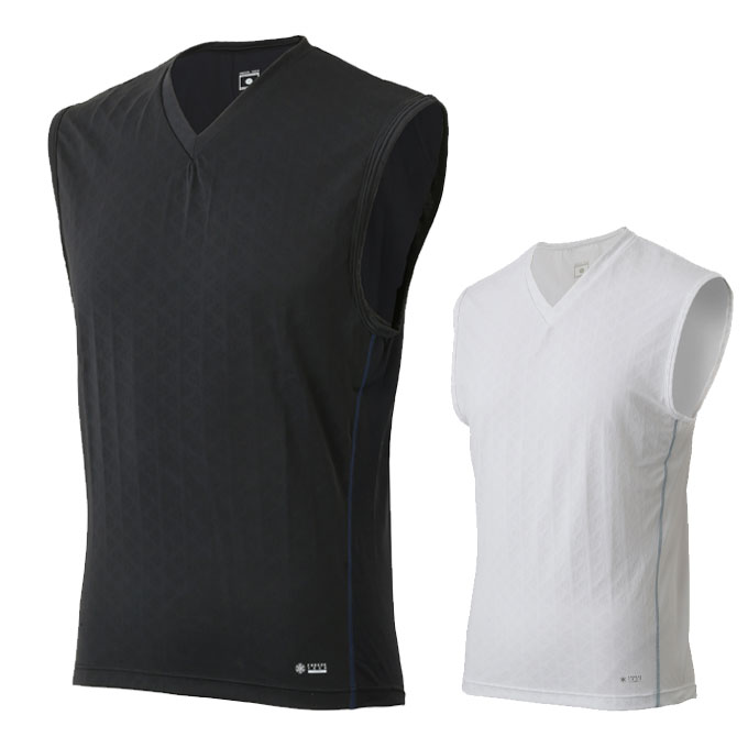 【メール便送料無料】リベルタ 冷感アイテム FREEZE TECH PERFORMANCE LINE 冷感ノースリーブ Vネックシャツ FTP-N/S-VN 【...