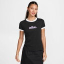 ナイキ Tシャツ 半袖 レディース L NSW OPP1 リンガー 半袖T HJ6872-010 NIKE【メール便可】 od