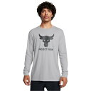 【メール便送料無料】アンダーアーマー Tシャツ 長袖 メンズ UAプロジェクトロック ブラフマブル ロングスリーブTシャツ 1374847-011 UNDER ARMOUR