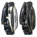 トミーヒルフィガーゴルフ TOMMY HILFIGER GOLF キャディバッグ メンズ カートキャディバッグ クラシックスポーツ THMG4FC1 od