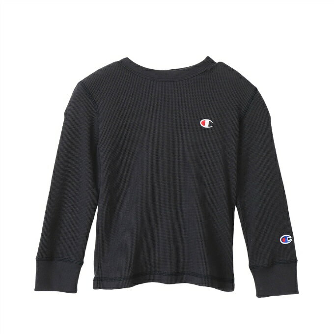 チャンピオン Champion Tシャツ 長袖 ジュニア BS ワッフル ロンT CK-Y405-090 od