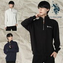 【期間限定クーポン配布中! 5/30 0:00〜6/11 1:59】 ユーエスポロアッスン U.S. POLO ASSN. スウェット メンズ Half Zip...