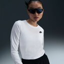 ナイキ Tシャツ 長袖 レディース L NSW CLUB ワンポロゴ ロンT HF0781-100 NIKE【メール便可】 od(4)