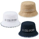 ルコックスポルティフ le coq sportif ゴルフ ハット レディース バケットハット LG5SCP71L