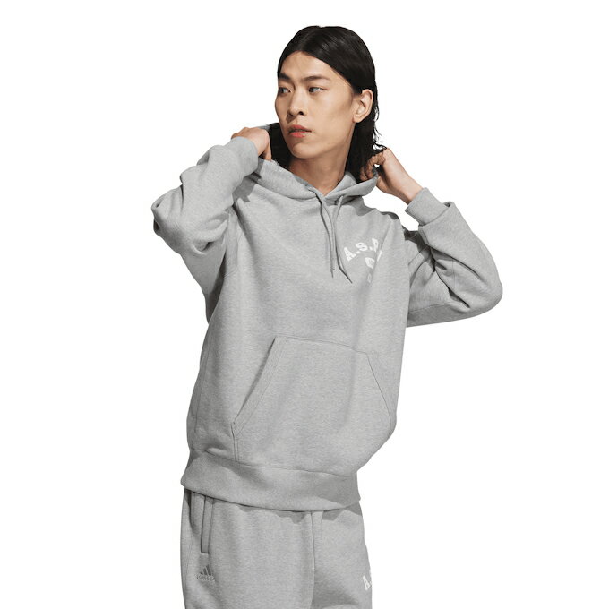 アディダス スウェットパーカー メンズ CLG 裏起毛フードスウェット KWX80-JG8540 adidas