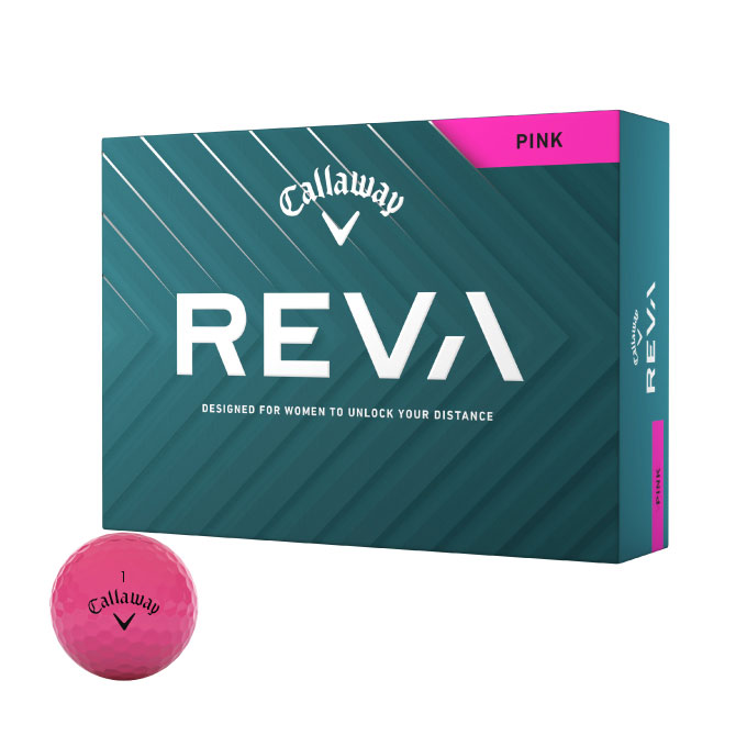 キャロウェイ REVA 2025 ボール 12個入 PK REVA 2025