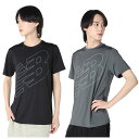 【メール便送料無料】ニューバランス Tシャツ 半袖 メンズ ビッグロゴ 機能Tシャツ MT51070 new balance