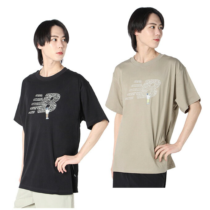 【メール便送料無料】ニューバランス Tシャツ 半袖 メンズ Chalk Board Tシャツ MT51917 new balance