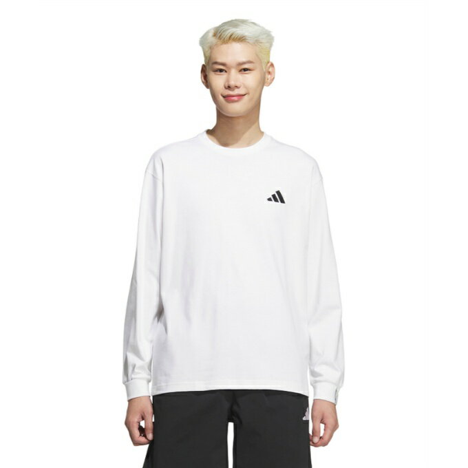 楽天市場】アディダス ロンt（カラーホワイト）（メンズファッション