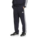 アディダス スポーツウェア ジャージ ロングパンツ メンズ スリーストライプス ダブルニット オープンヘム トラックパンツ JV6983 JZR01 adida...