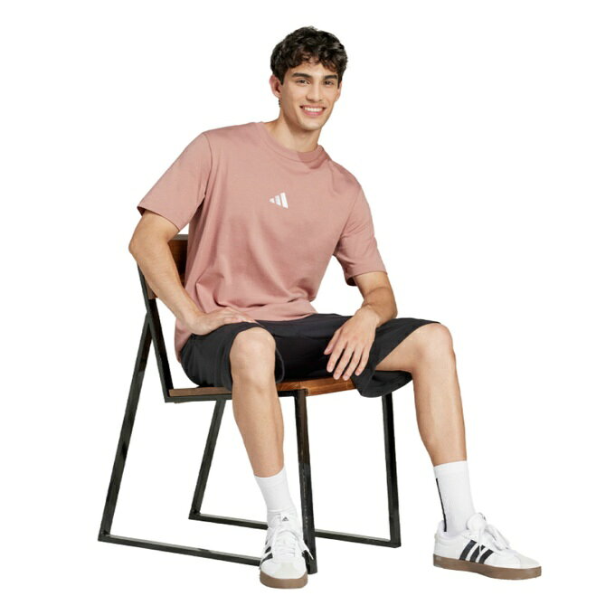 アディダス ハーフパンツ メンズ エッセンシャルズ ビッグロゴ フレンチテリーショ...