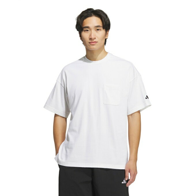 【メール便送料無料】 アディダス Tシャツ 半袖 メンズ ルーズフィット ヘビーシングルジャージー 半袖ポケットTシャツ JM2027 KQD20 adidas od