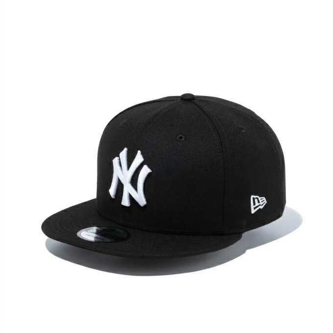 ニューエラ NEW ERA 帽子 キャップ メンズ レディース 9FIFTY ニューヨーク・ヤンキース ブラック × ホワイト 14524954