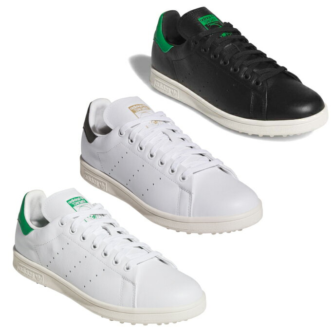 アディダス ゴルフシューズ スパイクレス メンズ レディース スタンスミス ゴルフ フルグレインレザー NNO27 adidas od