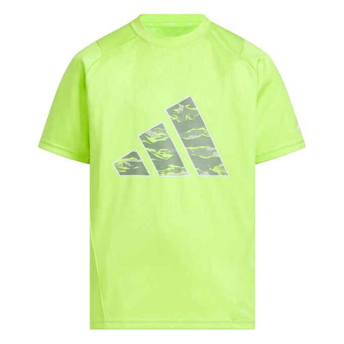 【メール便送料無料】アディダス Tシャツ 半袖 ジュニア キッズ エッセンシャルズ 3バー カモ柄 半袖Tシャツ JM4546 KCE63 adidasのサムネイル