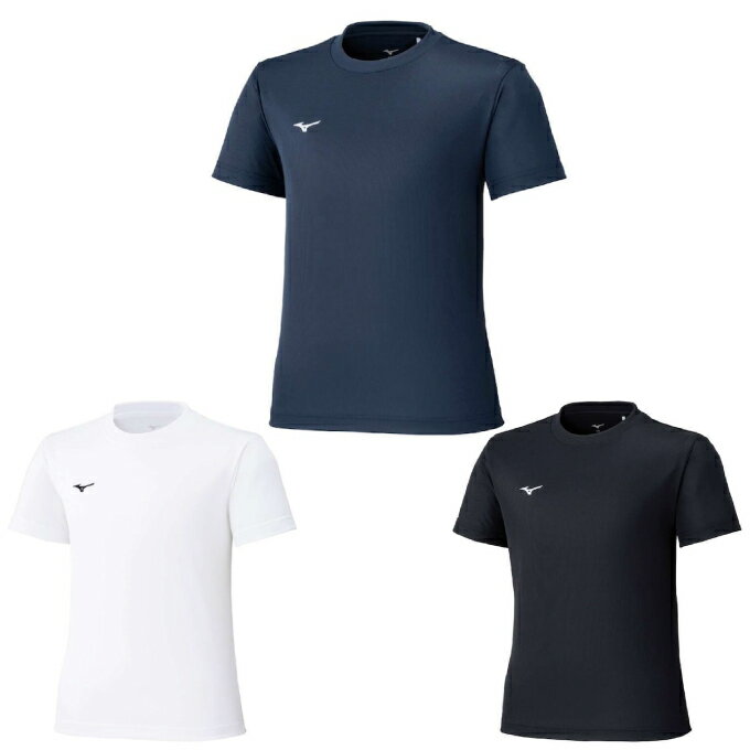 乐天商城 - 【メール便送料無料】ミズノ Tシャツ 半袖 ジュニア ナビドライTシャツ 半袖 丸首 32MAC490 MIZUNO