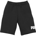 【メール便送料無料】プーマ ショートパンツ ジュニア ESS NO.1 ロゴ 裏毛ショーツ 687798-01 PUMA