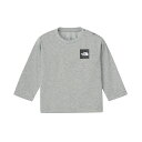ザ・ノース・フェイス Tシャツ 長袖 ジュニア ロングスリーブスモールスクエアロゴティー NTB32357-Z ノースフェイス THE NORTH FACE 【メール便可】 od(4)
