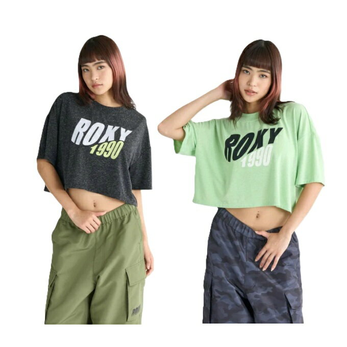 ロキシー ROXY Tシャツ 半袖 レディース SILENT VIBES ウィメンズ 半袖Tシャツ フィットネス スポーツ RST252564 【国内正規品】【メール便可】 od