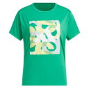 【メール便送料無料】アディダス Tシャツ 半袖 レディース グラフィック半袖Tシャツ JP0010 KQD83 adidas