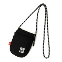 【メール便送料無料】チャムス CHUMS ショルダーバッグ メンズ レディース ブービーエンボスミニショルダーバッグ CH60-3944-BLACK