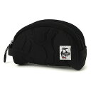 チャムス CHUMS ポーチ メンズ レディース ブービーエンボスポーチ CH60-3945-BLACK