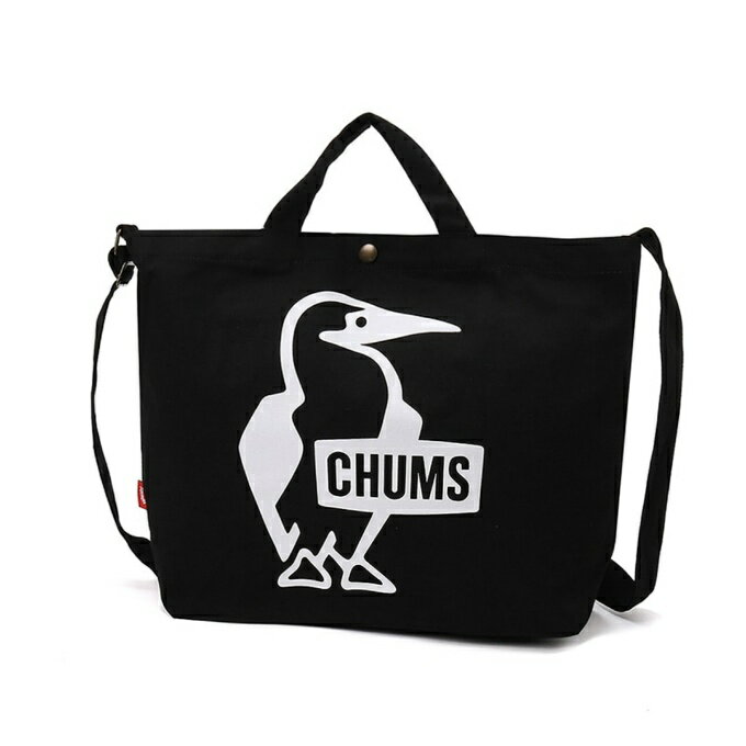 樂天商城 - チャムス CHUMS ショルダーバッグ メンズ レディース ブービーキャンバスショルダー CH60-3494-BLACK X WHITE od