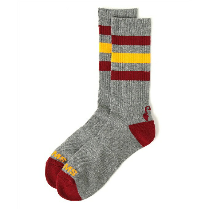 チャムス CHUMS ソックス メンズ レディース 3Pブービーミディアムソックス 3P Booby Medium Socks CH06-1129-Gray od