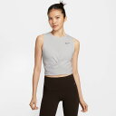 【メール便送料無料】ナイキ ノースリーブシャツ レディース F NY DF OPP2クロップドタンク IB7913-078 NIKE