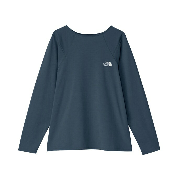 樂天商城 - ザ・ノース・フェイス THE NORTH FACE Tシャツ 長袖 レディース ロングスリーブ ES デザインドティー ネイビー 紺 カジュアル ロンT 抗菌防臭加工 NTW82582-UN od