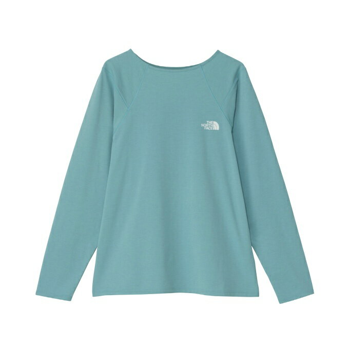 乐天商城 - ザ・ノース・フェイス THE NORTH FACE Tシャツ 長袖 レディース ロングスリーブ ES デザインドティー 青 あお ブルー ロンT ノースフェイス NTW82582-BE od