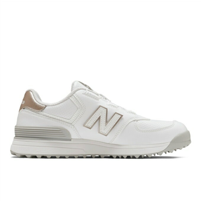 【期間限定クーポン配布中！ 5/9 20:00〜5/18 23:59】 ニューバランス(new balance) ゴルフシューズ スパイクレス レディース 574 v4 SL BOA WG574BA4 【2025年モデル】 od