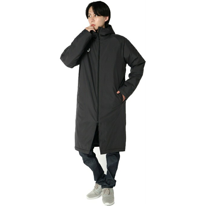 アシックス ロングコート 中綿ロングコート 2031F180 ベンチコート メンズ 大人用 asics od