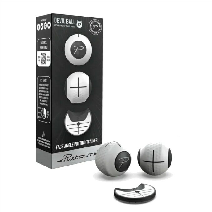 パットアウト(PuttOUT) ゴルフ トレーニング用品 デビルボール デビルボール od