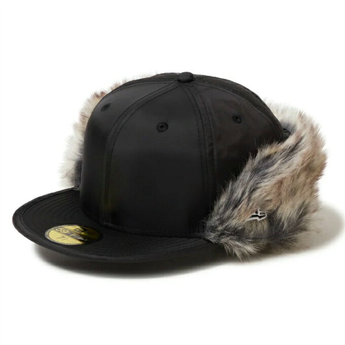 樂天商城 - ニューエラ(NEW ERA) 帽子 キャップ メンズ レディース 59FIFTY Flip down Water Repellent ファー ブラック | アウトドア 14668884 【国内正規品】 od